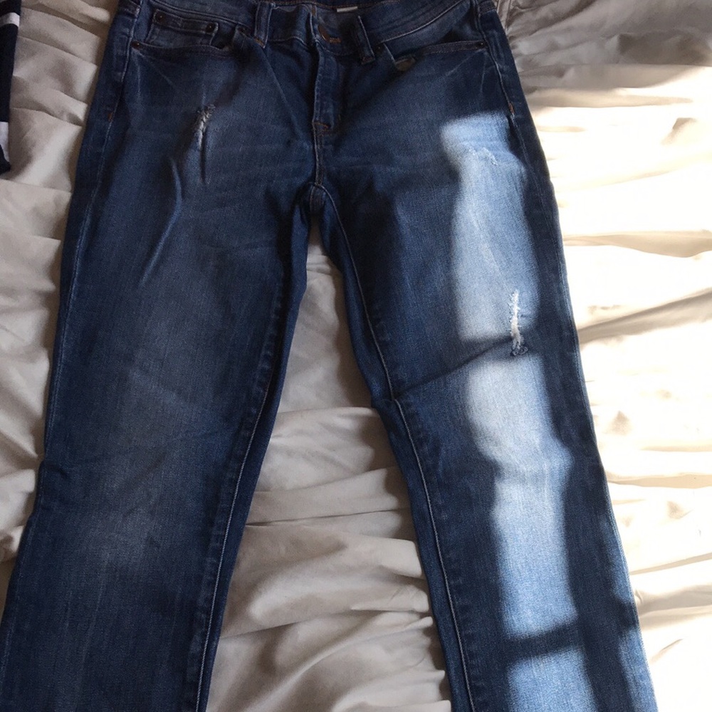 JCrew jeans.